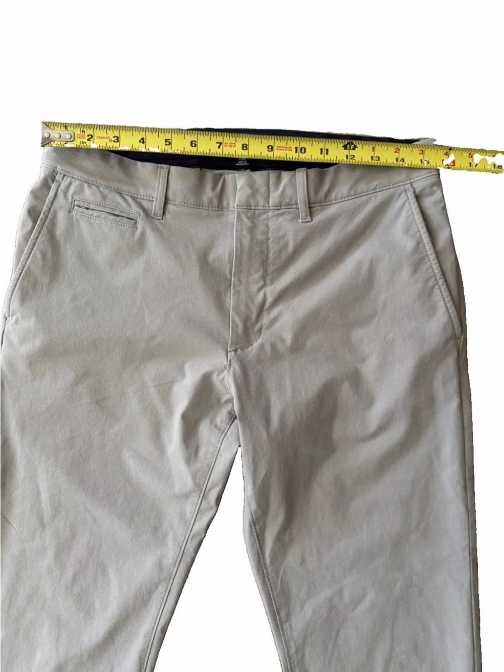 J.Crew Men’s Size W31-L34 Flat Front 484 Slim Tech Pants. Grey. Excellent Cond.